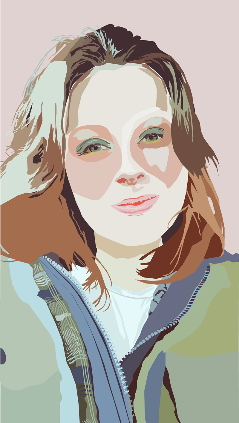 Illustrated Self-Protrait