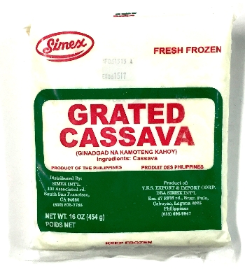 packaged cassava
