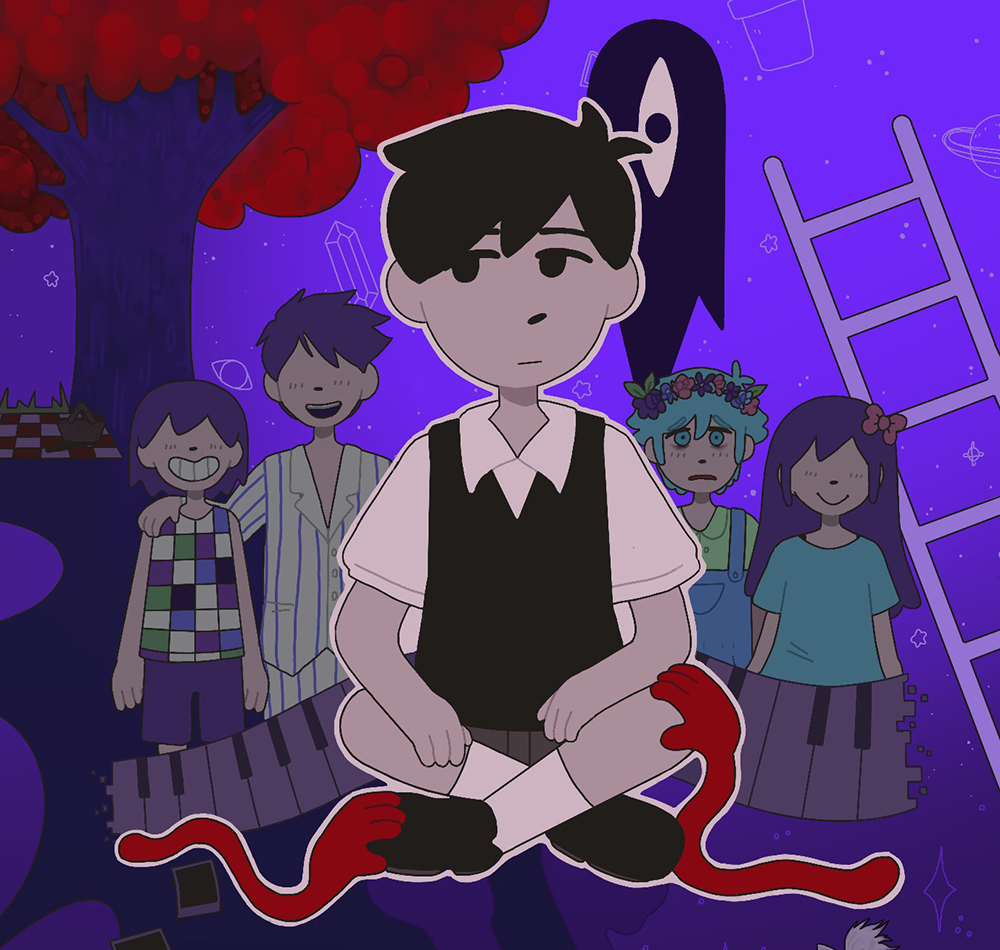 Art focusing on the story of the game Omori