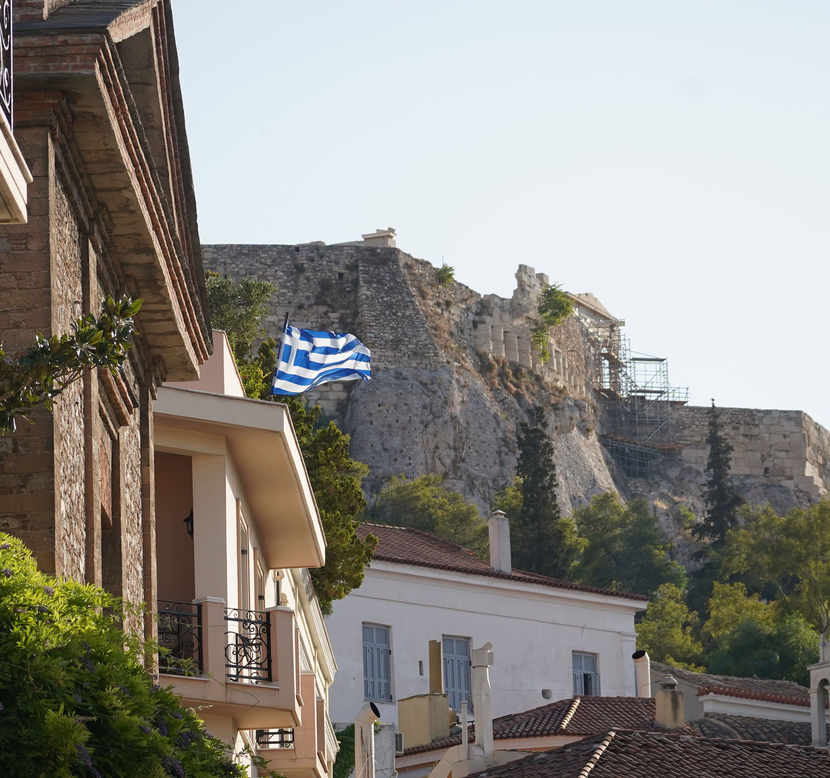 Photo of buildings and landscape in Greece