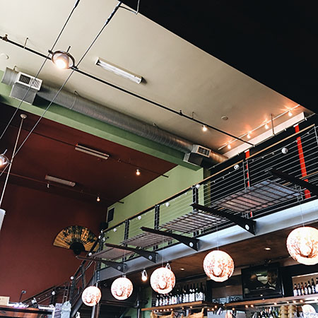 interior of restaurant