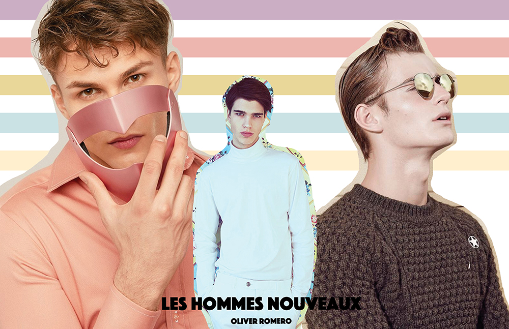 Les Hommes moodboard