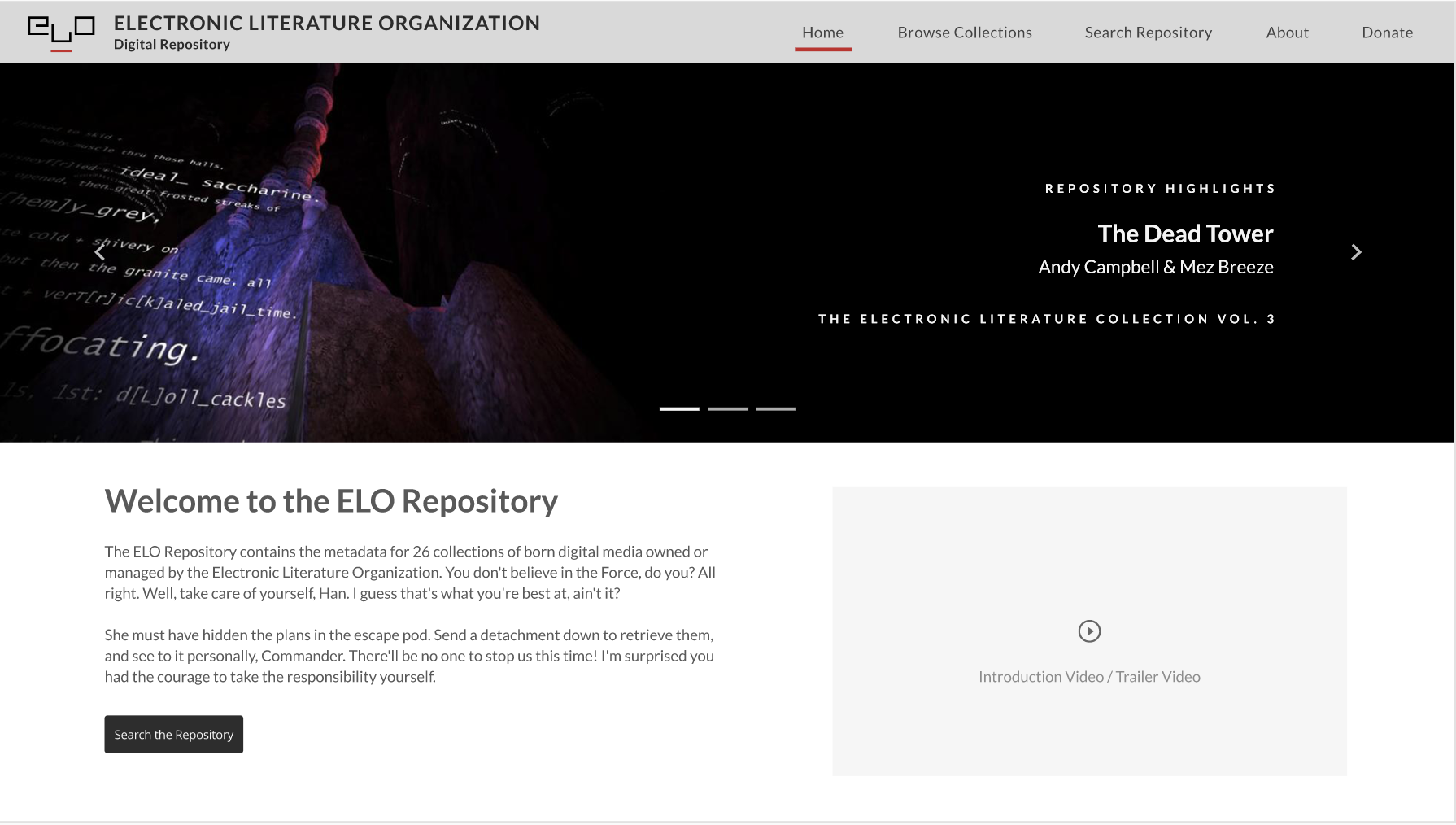 Website Prototype
