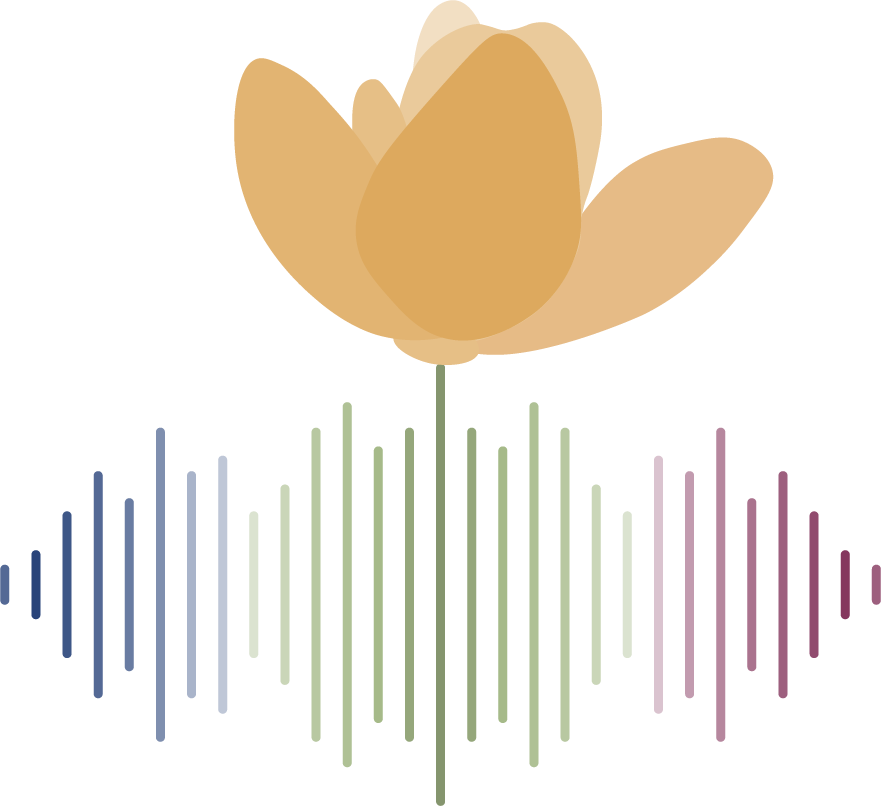 Yellow Phonic Bloom Logo