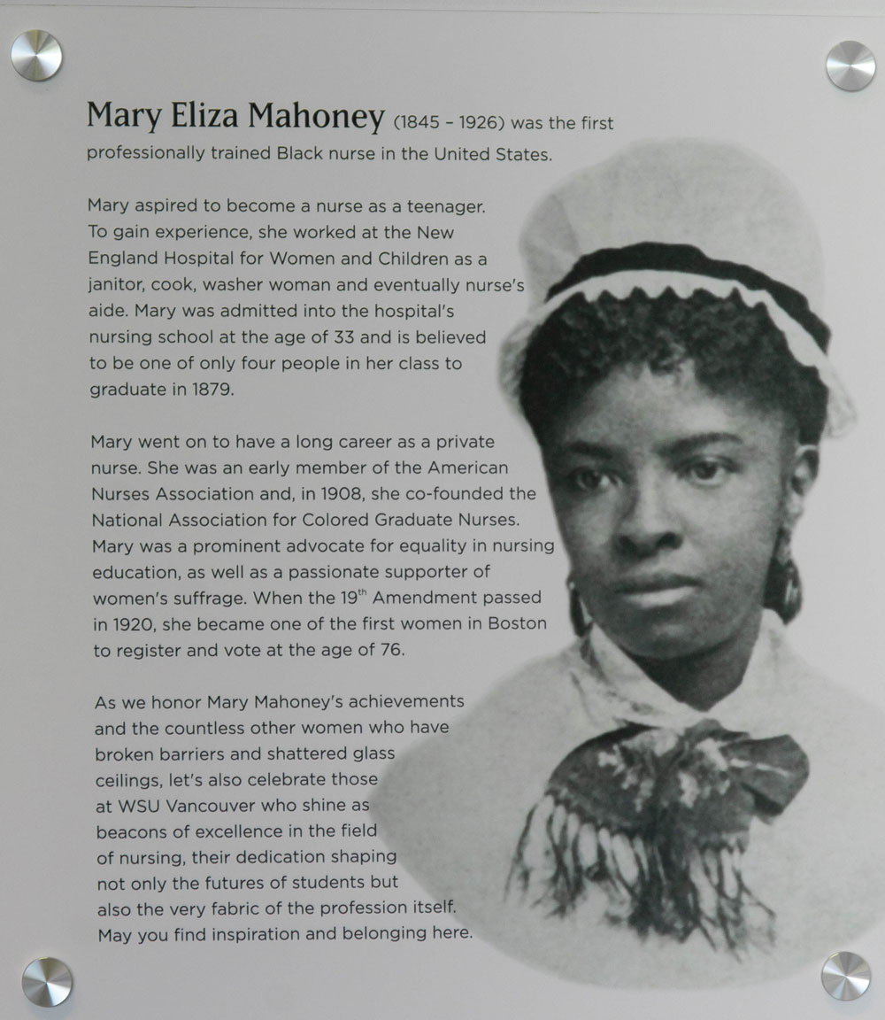 a portrait of Mary Mahoney