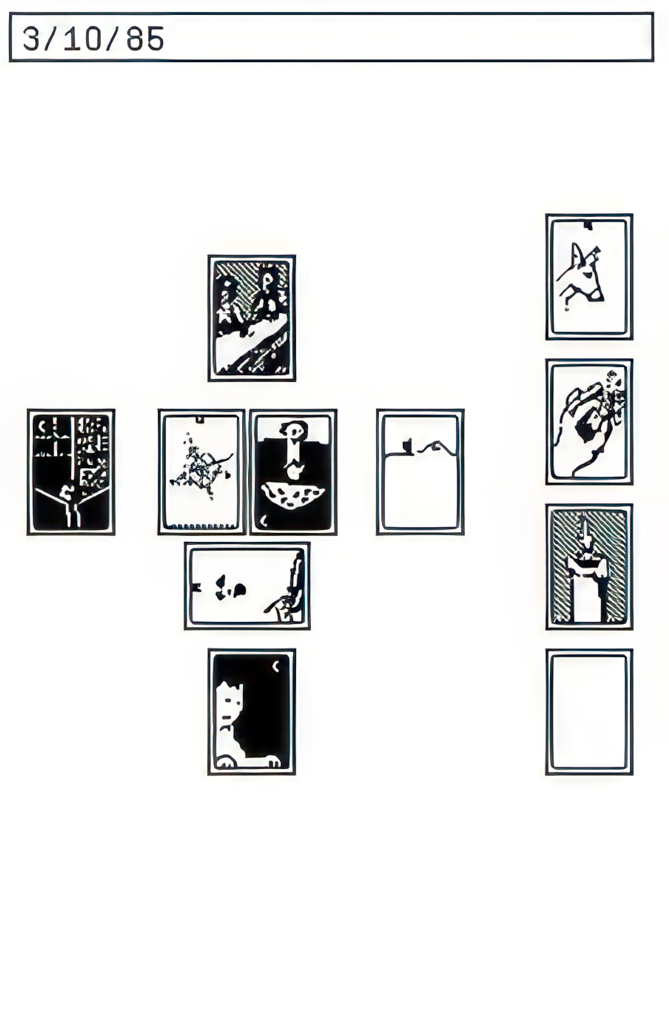 a select image of several oracle cards