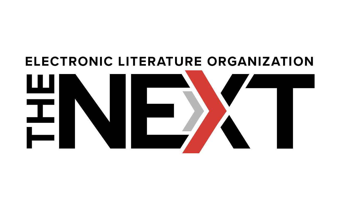 logo for Electronic Literature Organization's The NEXT
