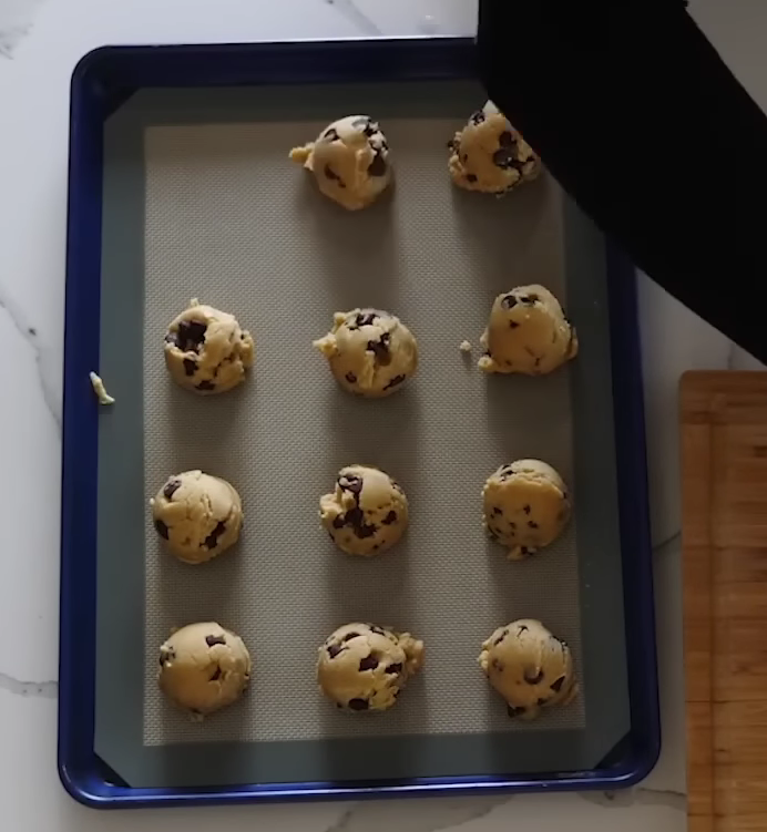 Cookies in the oven