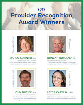 Provider Recognition Banner