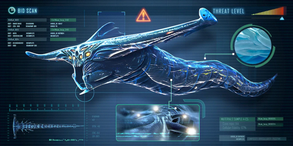 A data entry for the ghost leviathan.