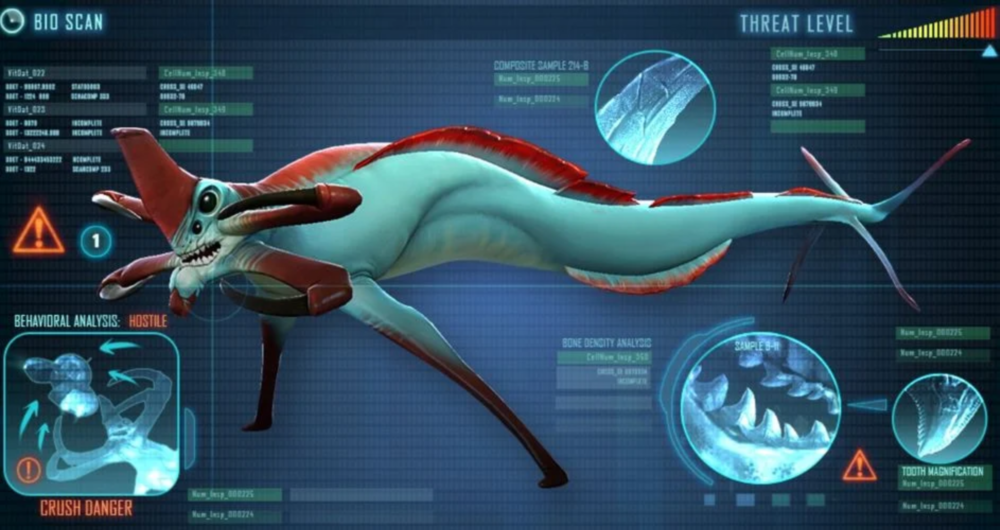 A data entry for the reaper leviathan.