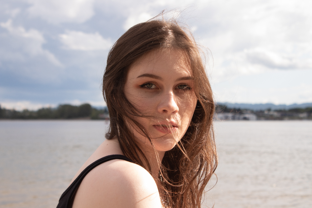 A photo of a Kelli English, Summer 2019.