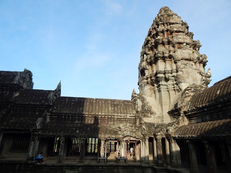 inside view of Angkor Wat