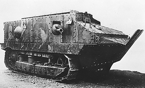 A WWI Era French Tank