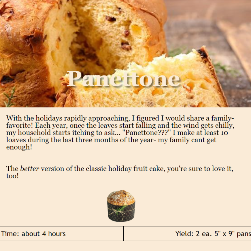 Recipe Website Thumbnail