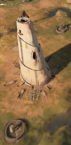 A picture of Sophocos standing tall