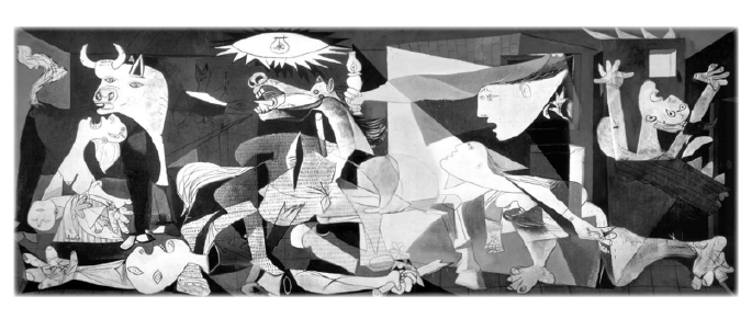 painting of the atrocity of war