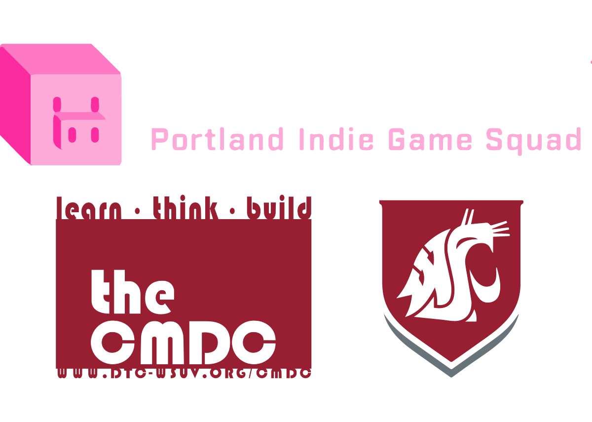 PIGSquad, CMDC, and WSUV logos