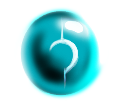 Blue spirit orb