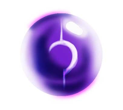 Purple spirit orb