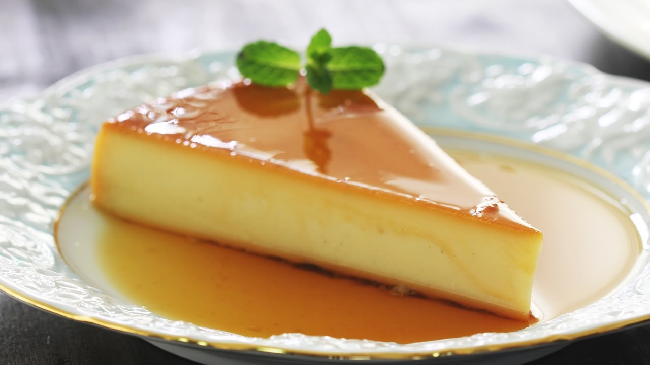 caramel flan