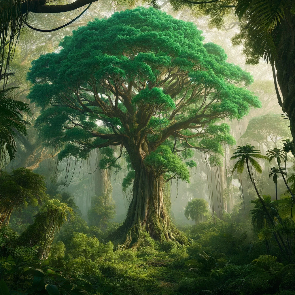Emerald Canopy Tree