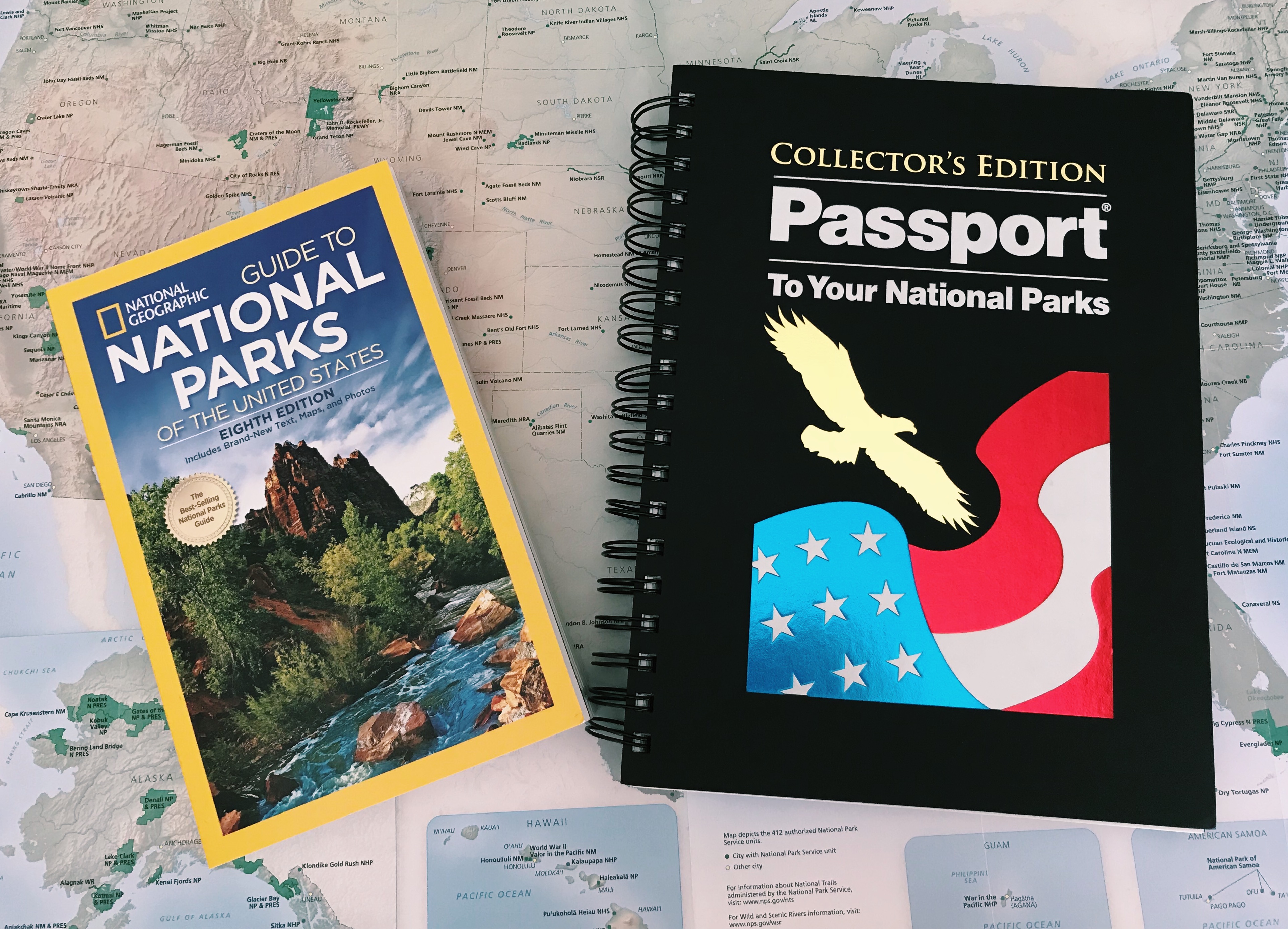 National Parks Collectable Stamp Book