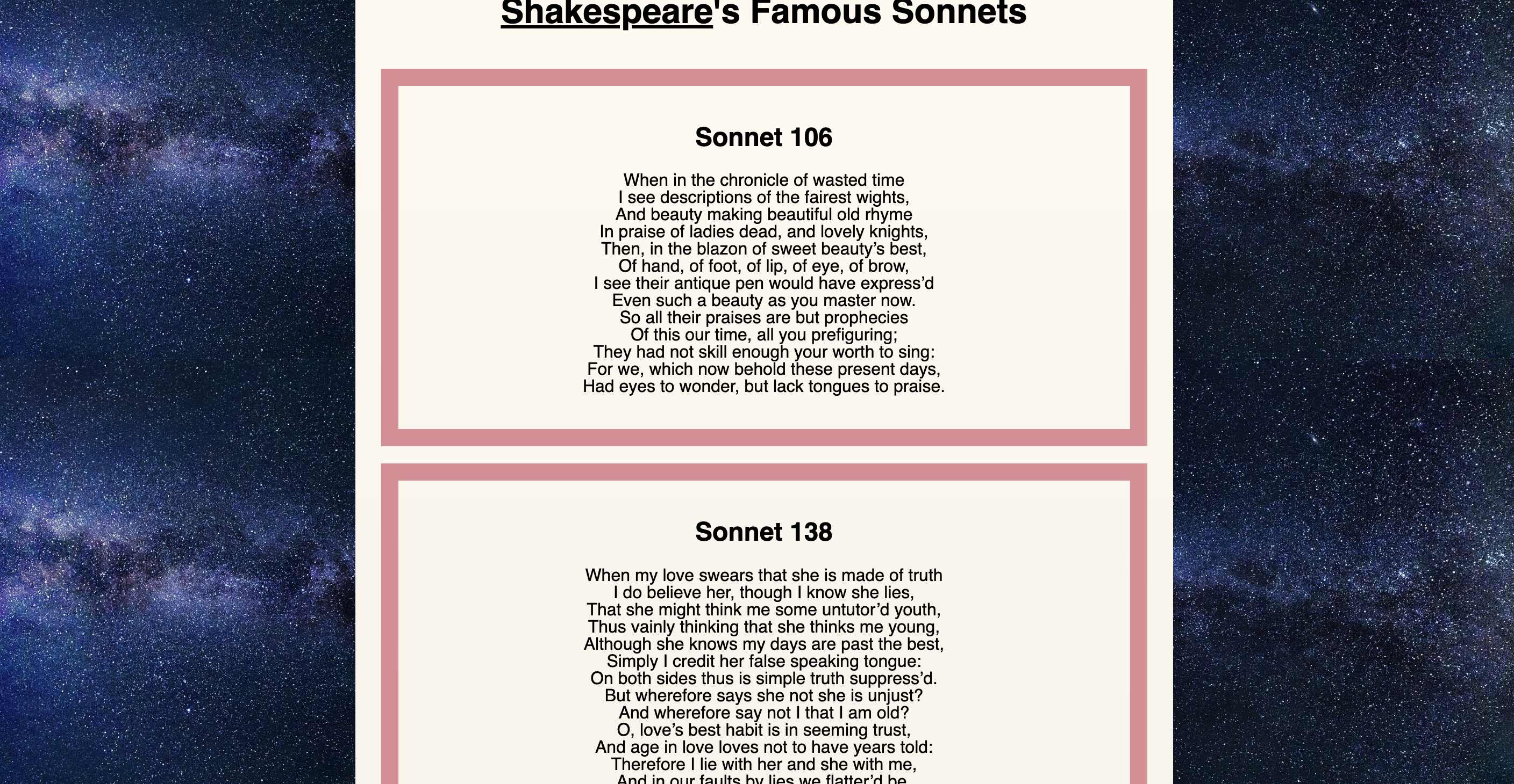 Sonnet Project image