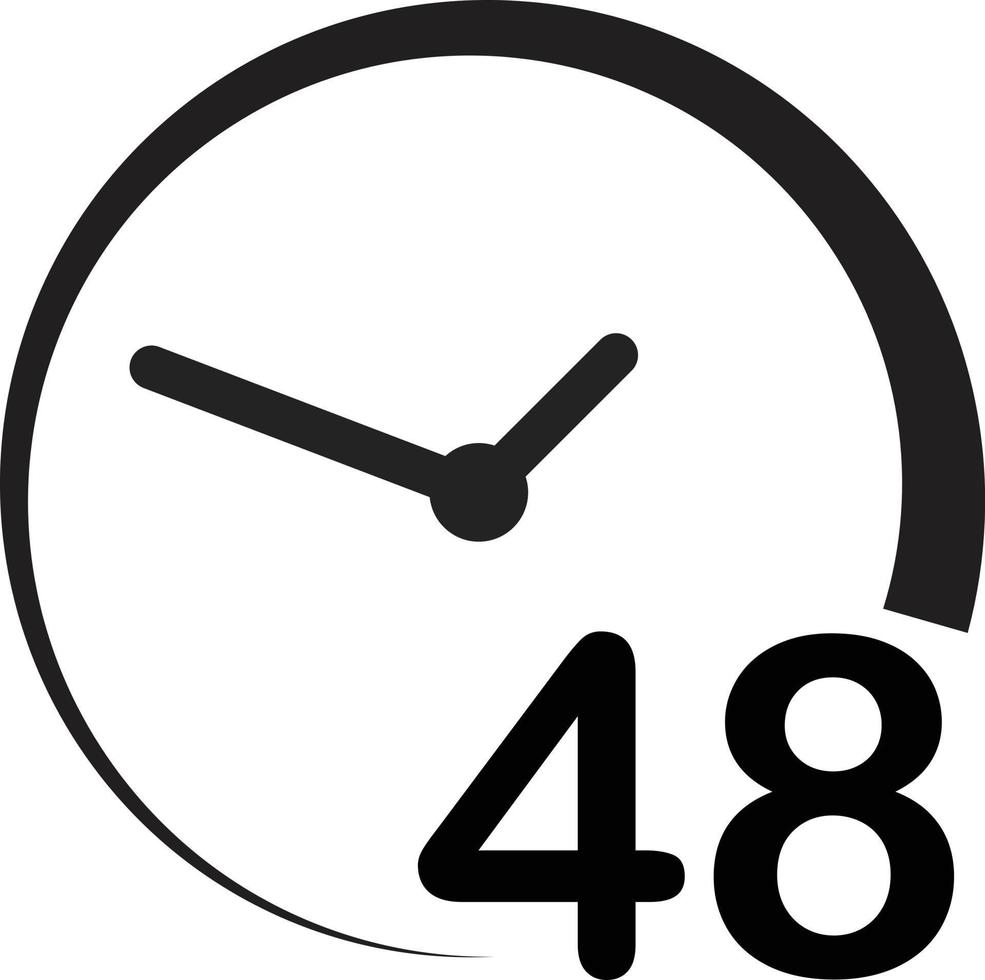 Clock icon indicating 48 hours