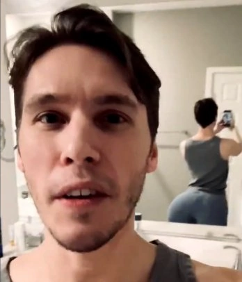 an image of Jermas (fake) butt
